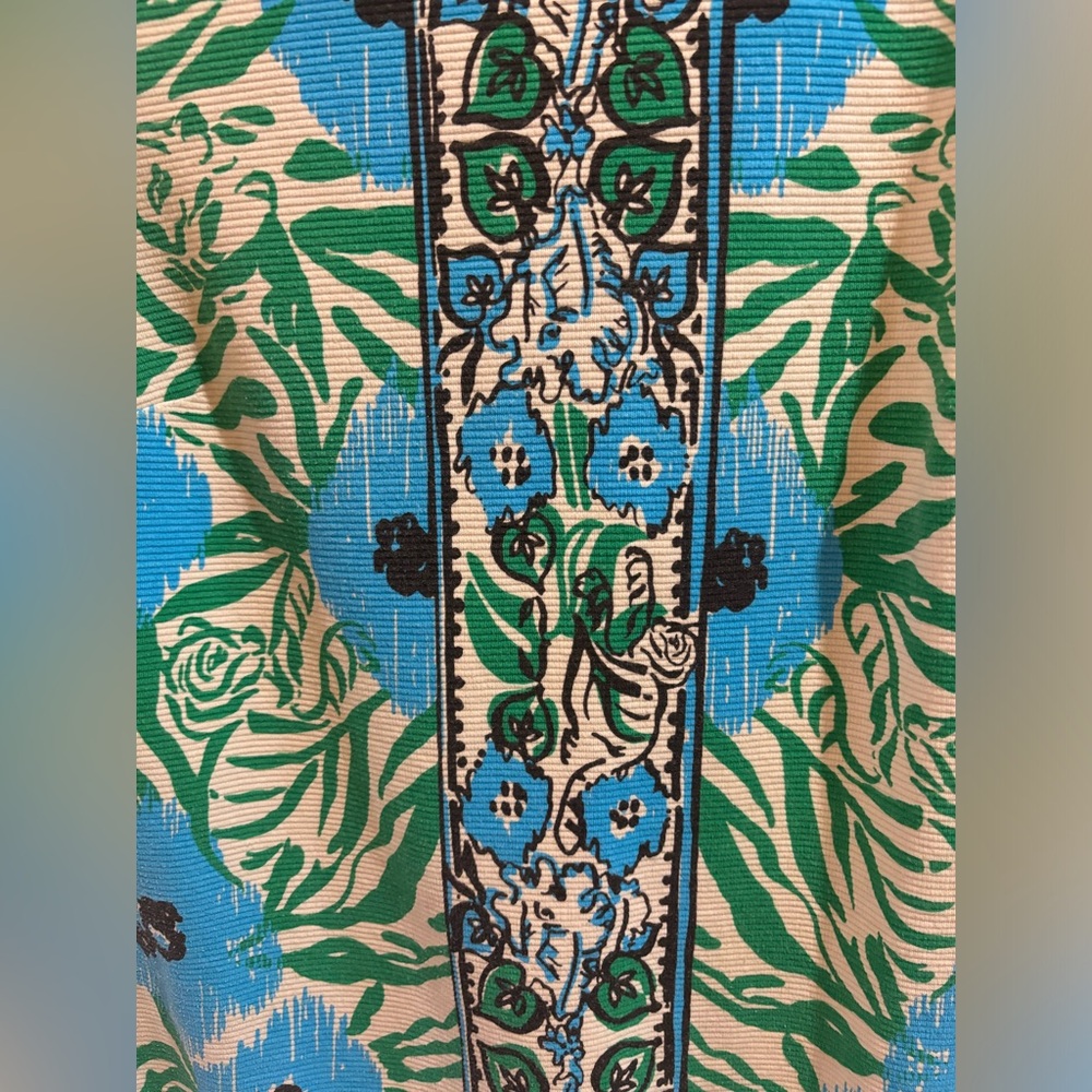 Lilly Pulitzer Layton Sea Oats Shift dress Size M - Picture 3 of 4